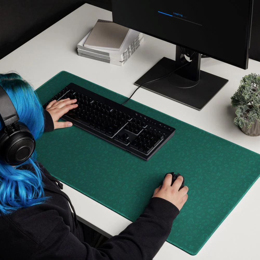 Headphones.com Green Desk Mat - Image 3